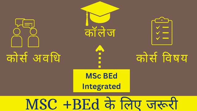 MSc BEd Integrated Course